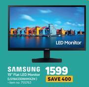 Game Samsung 19" flat led monitor ls19a330nhmxzn offer