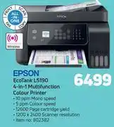 Game Epson eco tank 4 in 1 multifunction colour printer offer
