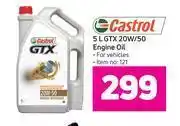Game Castrol 5l gtx 20w/50 engine oil offer
