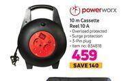 Game Power worx 10m cassette reel 10a offer