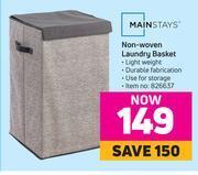 Game Mainstays non woven laundry basket offer
