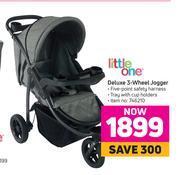 Game Little one deluxe 3 wheel jogger offer