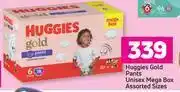 Game Huggies gold pants unisex mega box assorted sizes offer