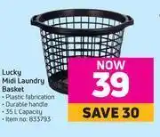 Game Lucky midi laundry basket offer