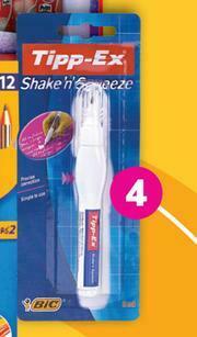 Game Bic 8ml Tipp Ex Shake & Squeez offer