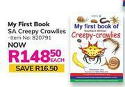 Game My First Book SA Creepy Crawlies-Each offer