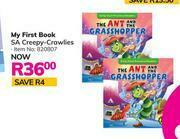 Game My First Book SA Creepy Crawlies offer