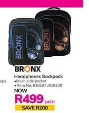 Game Bronx Headphones Backpack-Each offer