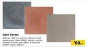 Eden Pavers-440mm x 440mm x 40mm Each