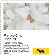 Builders Warehouse Marble Chip Pebbles 13mm-7dm offer