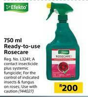 Builders Warehouse Efekto Ready To Use Rosecare-750ml offer