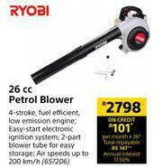 Builders Warehouse Ryobi 26cc Petrol Blower offer