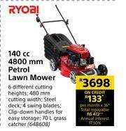 Builders Warehouse Ryobi 140cc 4800mm Petrol Lawn Mower offer