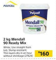Builders Warehouse Polycell 2kg Mendall 90 Ready Mix offer