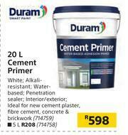 Builders Warehouse Duram 20Ltr Cement Primer offer