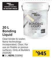 Builders Warehouse Fired Earth 20Ltr Bonding Liquid offer