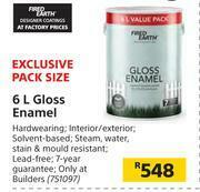 Builders Warehouse Fired Earth 6Ltr Gloss Enamel offer