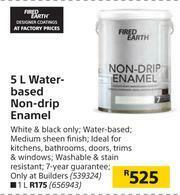 Builders Warehouse Fired Earth 5Ltr Water Based Non Drip Enamel offer
