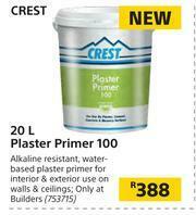 Builders Warehouse Crest 20Ltr Plaster Primer 100 offer