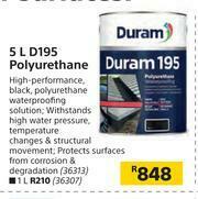 Builders Warehouse Duram 5Ltr D195 Polyurethane offer