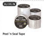 Builders Warehouse Alcolin Peel 'n Seal Tape 100mm x 5m (Silver) offer