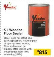 Builders Warehouse Woodoc 5Ltr Woodoc Floor Sealer offer