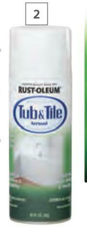 Builders Warehouse Rust Oleum Tub & Tile Aerosol-340g offer