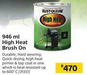 Builders Warehouse Rust Oleum High Heat Brush On-946ml offer
