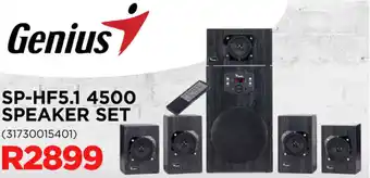 Matrix Warehouse Genius SP-HF5.1 4500 Speaker Set offer