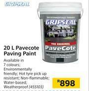 Builders Warehouse Gripseal 20L Pavecote Paving Paint offer
