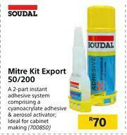Builders Warehouse Soudal Mitre Kit Export 50/200 offer