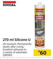 Soudal Silicone U-270ml