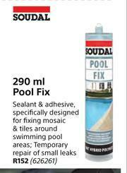 Builders Warehouse Soudal Pool Fix-290ml offer