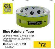 Builders Warehouse Gloo It Blue Painter's Tape 36mm x 40m offer