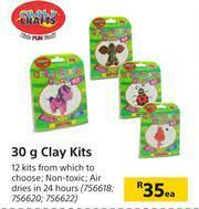 Crazy Crafts Clay Kits-30g Each