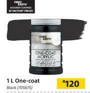 Builders Warehouse Fired Earth 1L One Coat Black offer