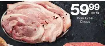 Pork Braai Chops per kg