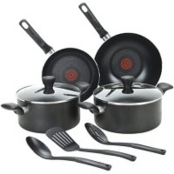 Home etc Tefal super cook 9pc cookware set offer