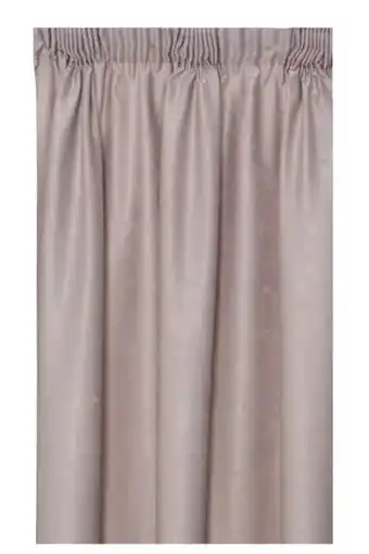 Sheet Street 2 pack jacquard taped curtains l218xw140cm offer