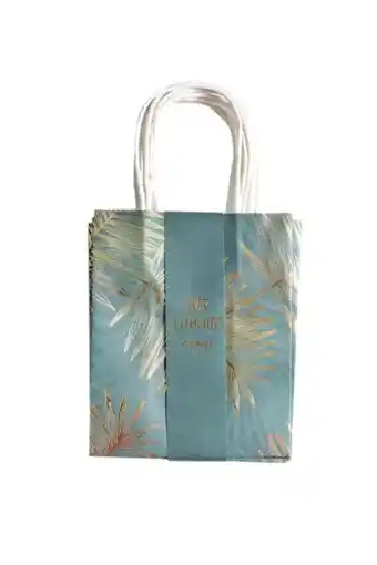 Sheet Street 6 pack small jungle leaf themed giftbags offer