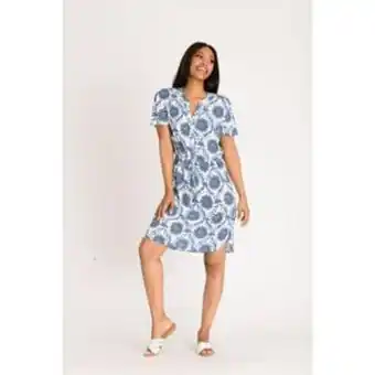 Zando Contempo casuals print circle blue mini dress blue offer
