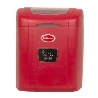 Snomaster 12kg red portable ice maker - zb-14r