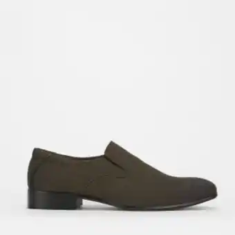 Zando Fos x ozlano slip on formal shoe brown offer