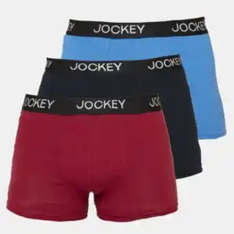Jockey 3pk value pouch trunk multi