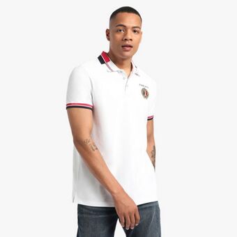 Fabiani Tipped collar polo offer