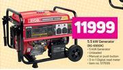 Game Ryobi 5.5 kw generator rg-6900k offer