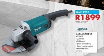 Chamberlain Angle grinder makita offer