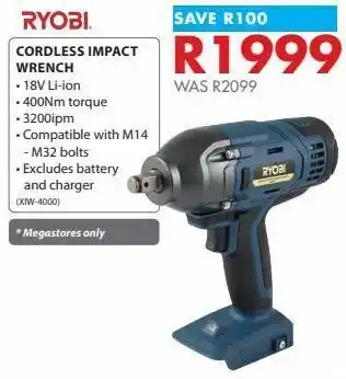 Chamberlain Impact wrench ryobi offer
