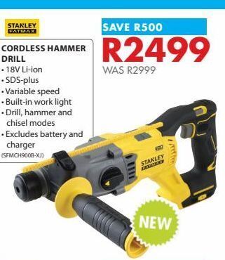Chamberlain Hammer-drill stanley offer