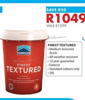 Chamberlain Paint offer